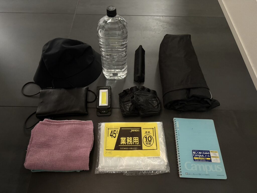 Amazonフレックス 初回稼働 持ち物と装備一覧 LEDワークライト